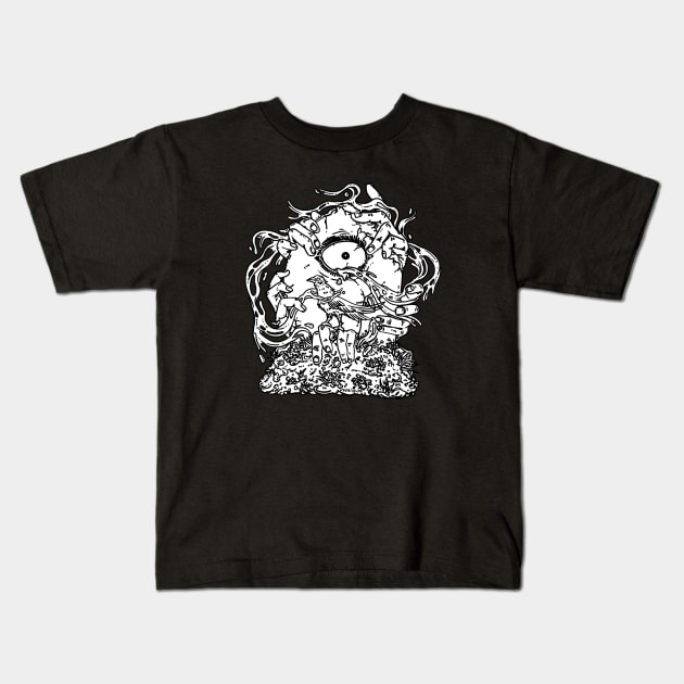 I'm Back - Inktober 19-22 Kids T-Shirt by DVerissimo